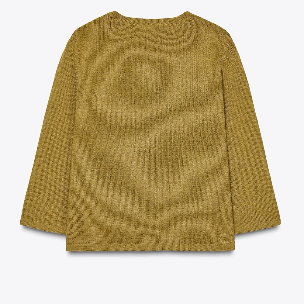 ZARA Knit Cardigan with golden buttons 2756/010 - Picture 9 of 15